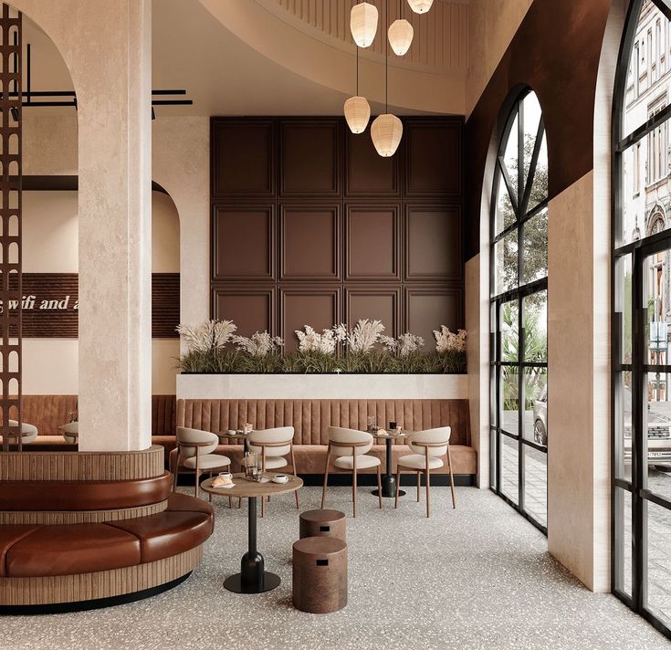 Café interior